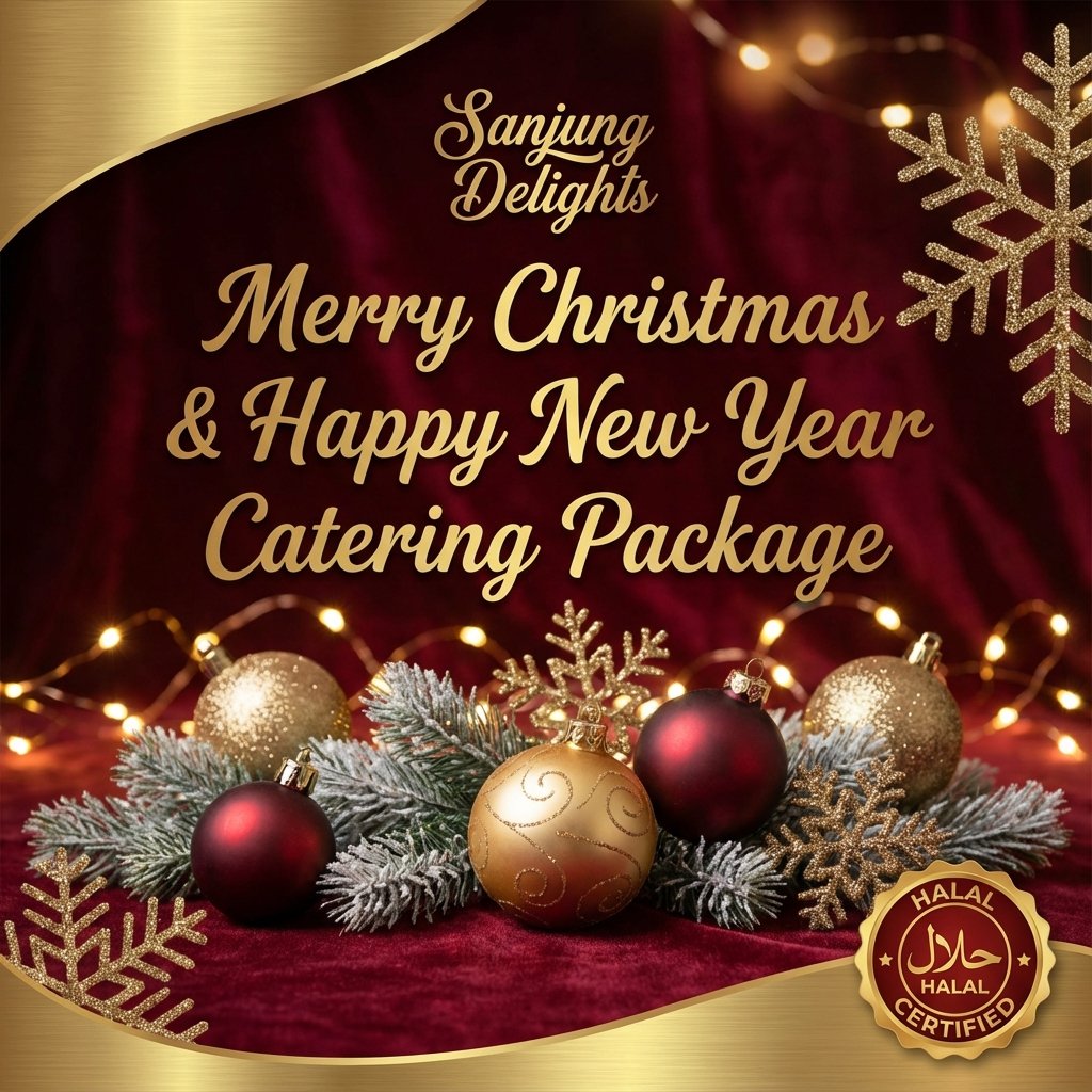 2025 Christmas Catering Menu by Sanjung Delights